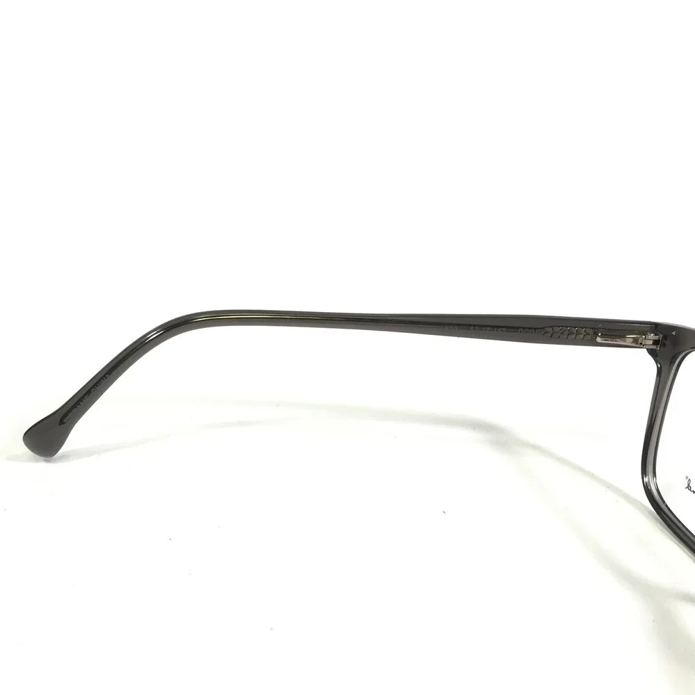 7 For All Mankind Eyeglasses Frames 823 DCGRY Clear Grey Square 52-17-145